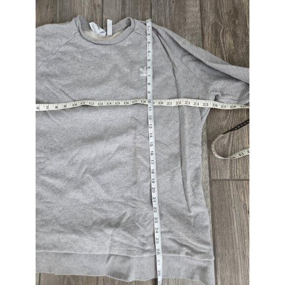 Adidas Cotton Jersey Light Gray Mebs Sweatshirt Size 2XL. VGUC - Picture 3 of 6